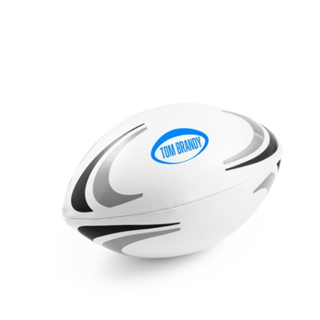 Ballon de rugby personnalisé en PVC taille 4 - LOMU