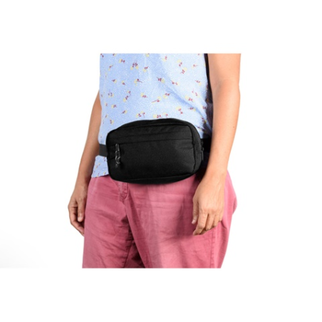 Sac banane personnalisable en RPET 600D - MYKONOS