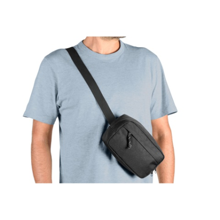 Sac banane personnalisable en RPET 600D - MYKONOS