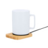 Chauffe-tasse personnalisable avec corps en bambou - Zobil