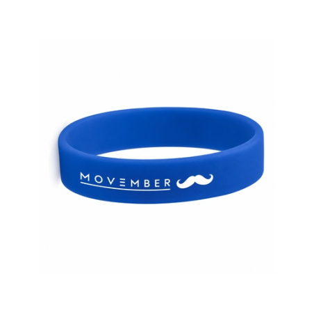 Bracelet personnalisé en silicone Event Movember