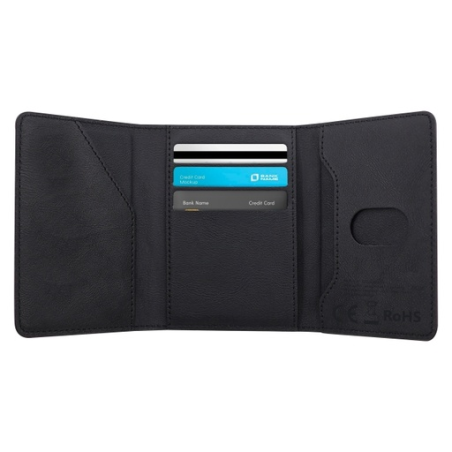 Porte-carte personnalisable anti-RFID avec tracker