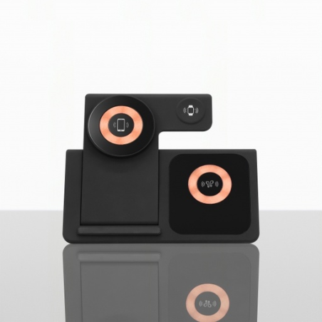Station de recharge personnalisable magstand 3-en-1