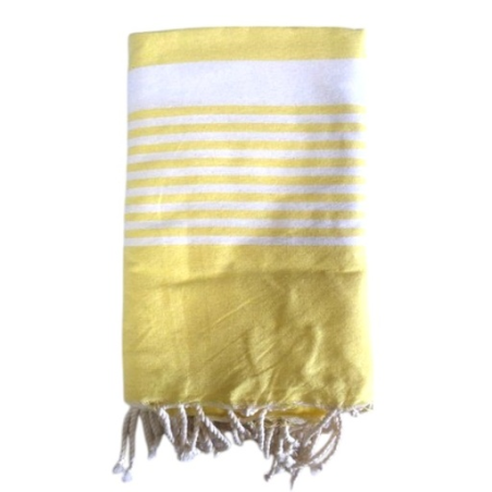 Fouta double personnalisé 200 x 200 cm 100% coton 190 g/m2– Fabrication Tunisie – Tozeur