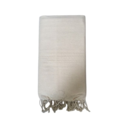 Fouta double personnalisé 200 x 200 cm 100% coton 190 g/m2 – Fabrication Tunisie – Sousse