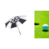 Parapluie golf & tempête personnalisable bicolore - Ø135cm - Budyx Parapluie golf & tempête personnalisable bicolore - Ø135cm - Budyx