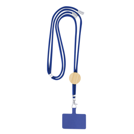 Tour de cou pour smartphone personnalisable en coton et bambou - Support Thorne