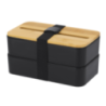 Lunch box personnalisée avec couverts et support de téléphone 700ml Graftan Lunch box personnalisée avec couverts et support de téléphone 700ml Graftan