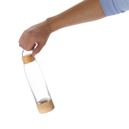 Gourde personnalisée en verre 470ml Aderox