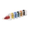 Boîte personnalisable en plastique de 6 crayons de cire Daclor Boîte personnalisable en plastique de 6 crayons de cire Daclor