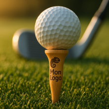 Tee golf personnalisé