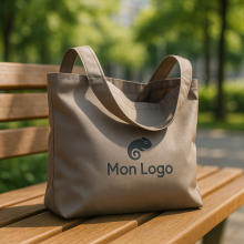 Sac de course pliable personnalisé