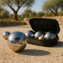Jeu de boule de pétanque personnalisé