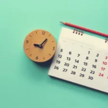 Calendrier bancaire personnalisé