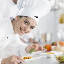 Toque et calot de cuisine personnalisé