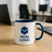 Mug bicolore personnalisé