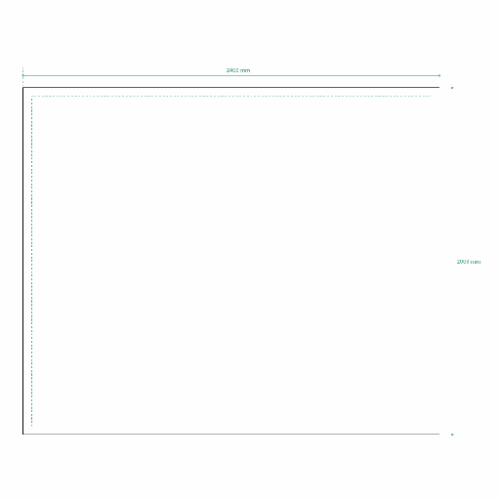 NAPPESRPET200X240 Nappe personnalisable en polyester recyclé - Made in france - 200/240 cm - Impression numérique walomo nappe Impression numérique walomo nappe (Couleurs max : 4, Surface max : N/A) - Recto (L: 240, H: 200)