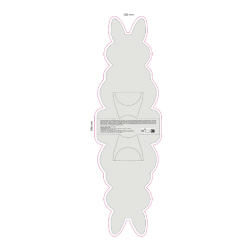 033504 Kit de plantation publicitaire avec graines - Lapin de Pâques - Impression numérique lapin Impression numérique lapin (Couleurs max : 4, Surface max : N/A) - Impression numérique lapin (L: 100, H: 346)