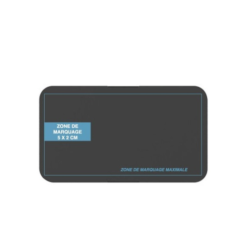 GJ005 Lunchbox personnalisable Goodjour® plastique recyclé 450ml - Gravure laser goodjour lunchbox Gravure laser (Couleurs max : N/A, Surface max : N/A) - Couvercle (L: 50, H: 20)