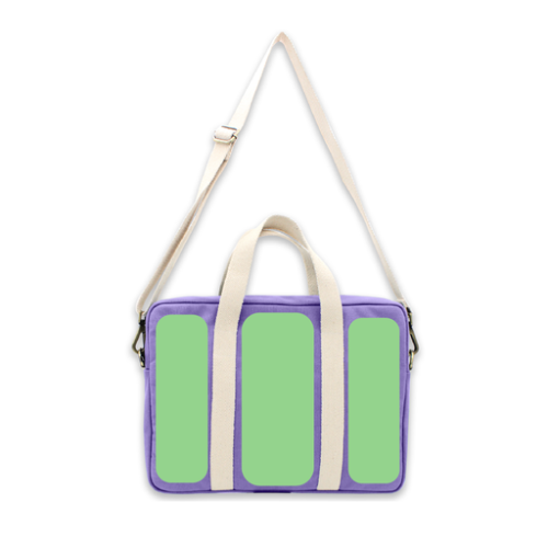 LUIS Sac ordinateur Luis en coton 100% Bio GOTS 350g/m2 Studio by Hindbag - Sérigraphie hindbag Sérigraphie (Couleurs max : 4, Surface max : N/A) - Verso (L: 100, H: 150)