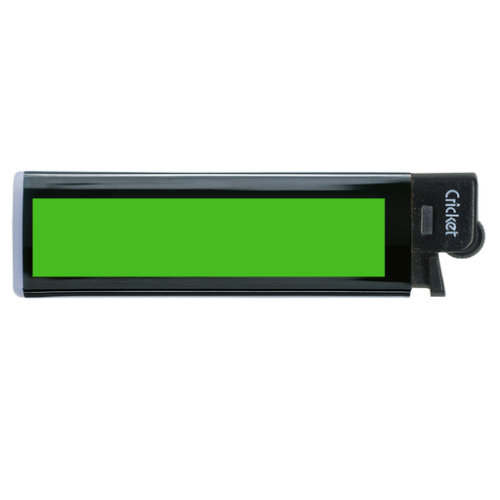 CRICKETMAXI Briquet Personnalisable Cricket® maxi - Tampographie Cricket Tampographie (Couleurs max : 4, Surface max : N/A) - Recto (L: 14, H: 57)