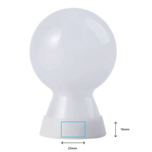 XP71032.14H Lampe personnalisable Mr Bio Xoopar® - Tampographie Xoopar Tampographie (Couleurs max : N/A, Surface max : N/A) - Devant (L: 230, H: 150)
