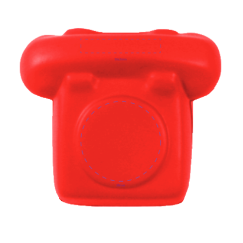 False Anti-stress publicitaire Telephone Vintage - Tamp 1 RJpint Tampographie (Couleurs max : N/A, Surface max : N/A) - Cadran (D: 35)