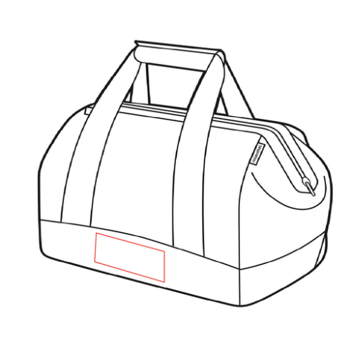 MT4113 Sac de voyage personnalisable Reisenthel® Allrounder L – 30L - Sérigraphie reisenthel Pubos Sérigraphie (Couleurs max : N/A, Surface max : N/A) - En bas (L: 100, H: 50)