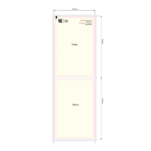 IDG06 Sachet de graine personnalisable 82 x 110 mm - Impression numérique graines Impression numérique (Couleurs max : 4, Surface max : N/A) - Sachet (L: 82, H: 220)