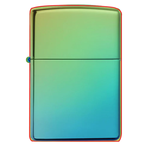 60005222 Briquet personnalisable Zippo® Coloré et polie - Gravure laser zippo Gravure laser (Couleurs max : 1, Surface max : N/A) - Recto (L: 38, H: 57)