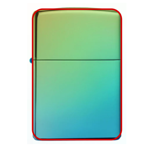 60005222 Briquet personnalisable Zippo® Coloré et polie - Impression numérique Zippo Impression numérique (Couleurs max : 4, Surface max : N/A) - Recto (L: 38, H: 57)