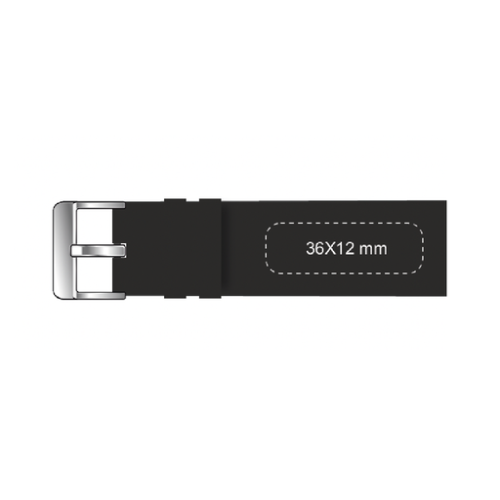 TLSM06 Montre connectée personnalisable TLSM 06 pro - TELEFUNKEN® - Gravure XBRANDS Gravure (Couleurs max : N/A, Surface max : N/A) - Devant gauche (L: 36, H: 12)