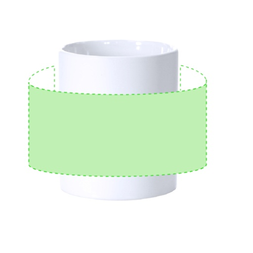 False Mug personnalisable Sublimation 350ml Lëon - Sublimation tasse noel Sublimation (Couleurs max : 4, Surface max : N/A) - Autour de la tasse (L: 190, H: 170)