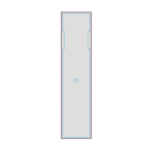 3460001095 BIC® Cristal® personnalisable Expression - Impression numérique cristal Impression numérique (Couleurs max : N/A, Surface max : N/A) - Corps (L: 25,5, H: 107)