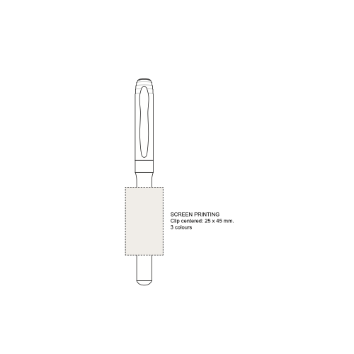 3460001192 Surligneur personnalisable BIC® Brite Liner® Grip - Sérigraphie bic brite liner surligneur Sérigraphie bic brite liner surligneur (Couleurs max : 3, Surface max : N/A) - Corps (L: 25, H: 45)