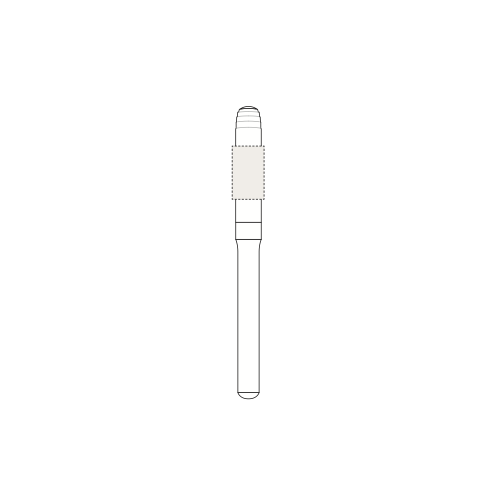 3460001192 Surligneur personnalisable BIC® Brite Liner® Grip - Sérigraphie bic brite liner surligneur Sérigraphie bic brite liner surligneur (Couleurs max : 3, Surface max : N/A) - Bouchon (L: 15, H: 25)