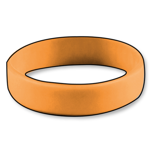 SBA-XX-PDG-I - 20 Pantone Black C Bracelets en silicone personnalisable en relief et imprimés - Gangsta - En relief + aplat 1 couleur bracelets pdc En relief + aplat 1 couleur (Couleurs max : N/A, Surface max : N/A) - Recto (L: 202, H: 12)