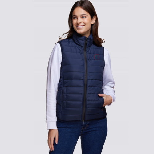 False Bodywarmer personnalisable Made in France - XS à 4XL - AVORIAZ - broderie poitrine pubos walomo cartman Broderie (Couleurs max : N/A, Surface max : 8 x 10 cm) - Coeur (L: 80, H: 80)