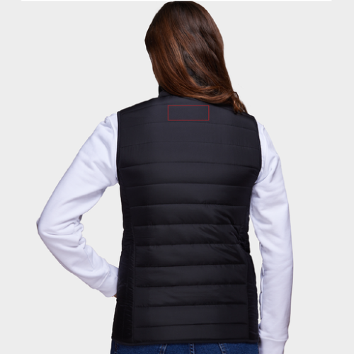 False Bodywarmer personnalisable Made in France - XS à 4XL - AVORIAZ - broderie dos pubos walomo cartman Broderie (Couleurs max : N/A, Surface max : 15 x 15 cm) - Dos (L: 250, H: 90)
