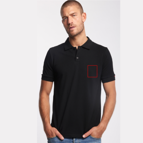 SARTRE Polo personnalisable Made in France - XS à 4XL - SARTRE - broderie poitrine pubos walomo cartman Broderie (Couleurs max : N/A, Surface max : 8 x 10 cm) - Coeur (L: 80, H: 100)