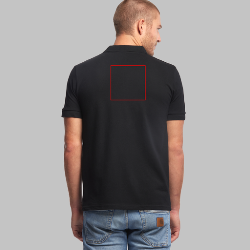 SARTRE Polo personnalisable Made in France - XS à 4XL - SARTRE - broderie dos pubos walomo cartman Broderie (Couleurs max : N/A, Surface max : 15 x 15 cm) - Dans le dos (L: 150, H: 150)