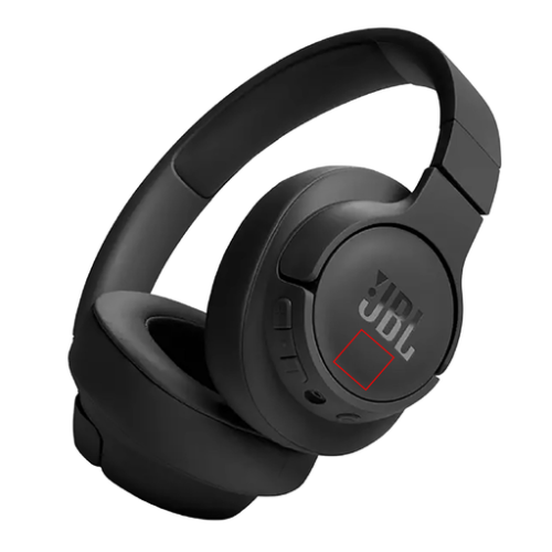 JBLT720BTBLK Casque publicitaire bluetooth JBL Tune 720 BT Noir - Tampographie Pubos Objet de luxe Tampographie Pubos Objet de luxe (Couleurs max : 1, Surface max : N/A) - Devant (L: 50, H: 50)