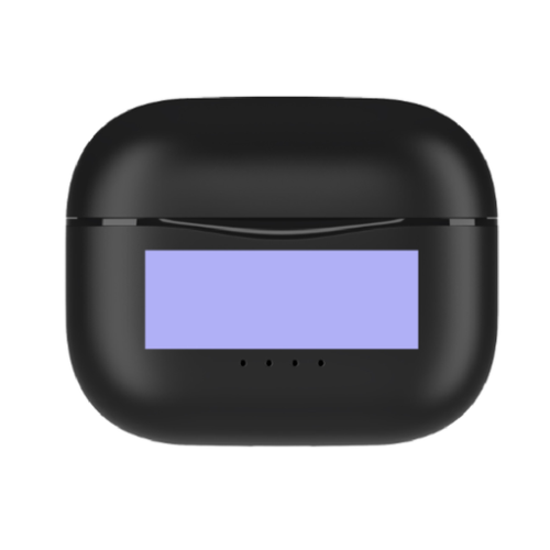 ALTEARBLKSM écouteurs personnalisable sans fil Bluetooth - Akari - Impression numérique Akashi Impression numérique (Couleurs max : 4, Surface max : N/A) - Devant (L: 360, H: 130)
