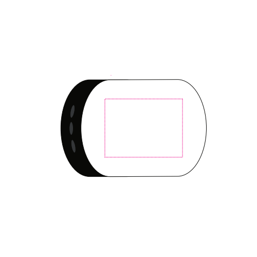8817 Cendrier de poche personnalisable en plastique - Arlette - Tampographie cendrier de poche Hepla Tampographie (Couleurs max : 3, Surface max : N/A) - Recto (L: 30, H: 40)