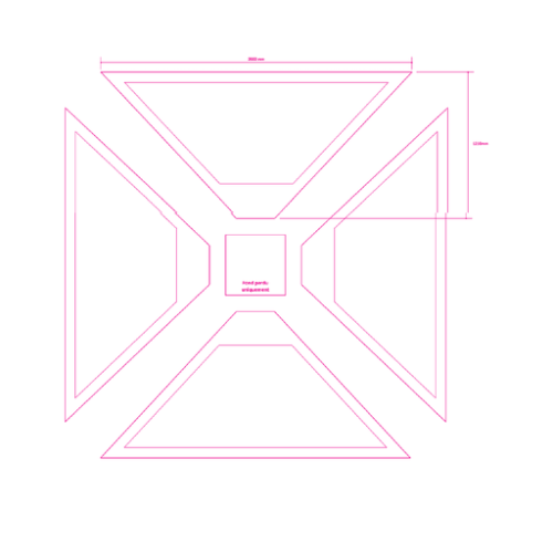 POPSUNSQ250 Parasol personnalisable carré 2,5x2,5m en aluminium - Impression numérique walomo bar Impression numérique walomo bar (Couleurs max : N/A, Surface max : N/A) - Toile (L: 2110, H: 1010)