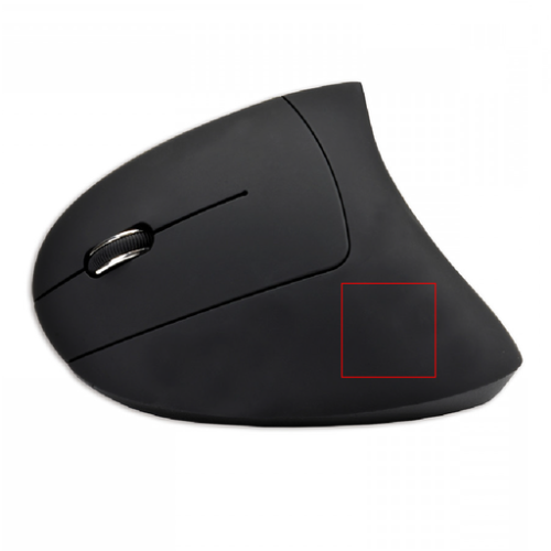 SS-618DW/N Souris personnalisable ergonomique sans fil pour gaucher 1600 DPI Leva - Tampographie Pubos premium Tampographie (Couleurs max : 1, Surface max : N/A) - Dessus (L: 30, H: 30)