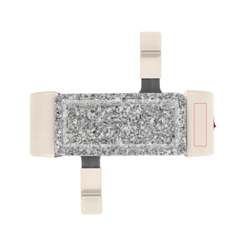 DOC310R Raclette personnalisable et connectable pour 2 personnes - Ambert - Transfert DTF raclette 2 personnes delta Transfert DTF (Couleurs max : 4, Surface max : N/A) - Dessus (L: 20, H: 70)