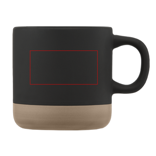 MUU Tasse publicitaire en céramique à base d'argile 355ml Terra - Serigraphie mug seattle goldstar Serigraphie (Couleurs max : 1, Surface max : N/A) - Devant (L: 76,2, H: 38,1)