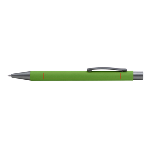 LUM-01 Stylo bille personnalisé Bowie - Gravure laser miroir inclus - Impression numérique softy Impression numérique (Couleurs max : 4, Surface max : N/A) - Centré (L: 90, H: 7)