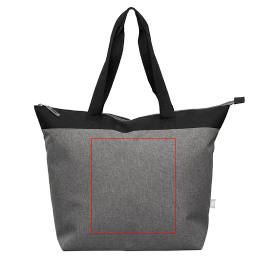 UMX Sac cabas personnalisable isotherme 20 L en polyester recyclé 600D avec fermeture zippée Métropolis - transfert numérique metropolis goldstar transfert numérique (Couleurs max : 4, Surface max : N/A) - centré (L: 203,20, H: 228,60)